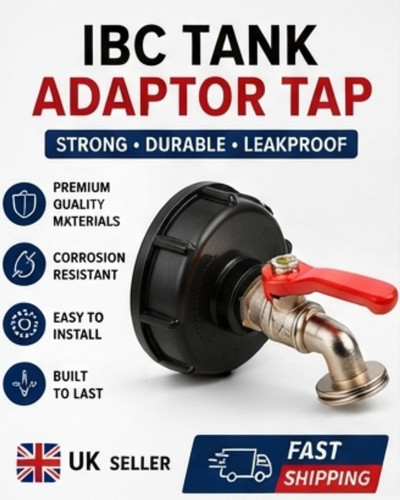 Ibc tank adapter connector - ibc,