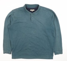 EWM Men's Blue Collared Henley
