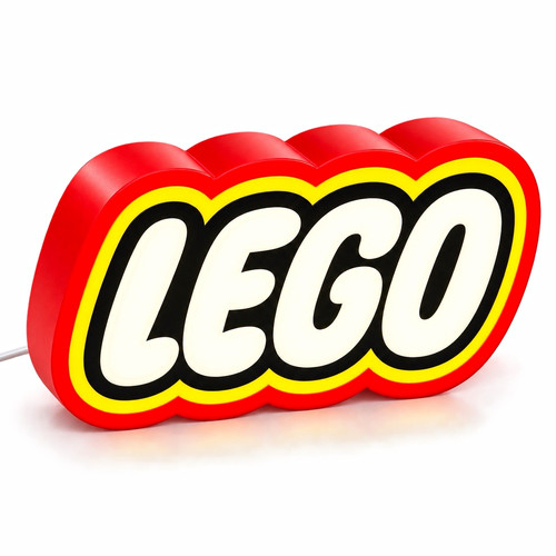 Lego logo style led - lego,
