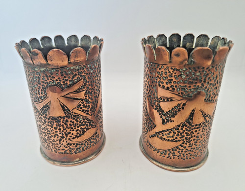 Art nouveau arts crafts copper - nouveau,