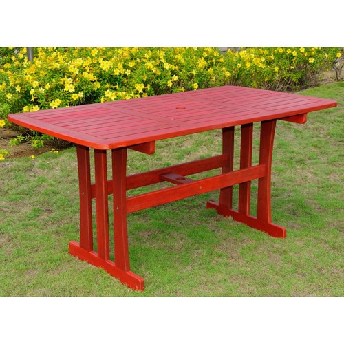 Acacia rectangular dining - acacia,