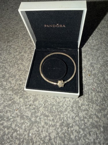 Pandora flower mesh bangle - flower,