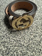 Beige Unisex Gucci Monogram