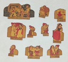 1930's Walt Disney Snow White and the Seven Dwarfs Cereal Packet Cut-outs