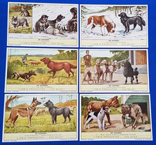 Set of 6 Liebig Cards BREEDS