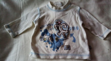 Disney Baby Boys Tiny Baby Blue Long Sleeved Basic Casual Top