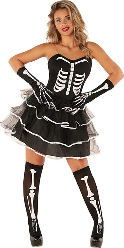 Womens skeleton tutu dress - womens,