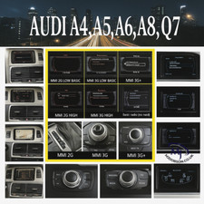 Audi MMI 2G High Navigation Map Update DVD A4 A5 A6 A7 A8 Q7 Europe/Worldwide