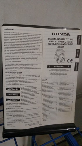 Honda gxh50 engine - honda, owners