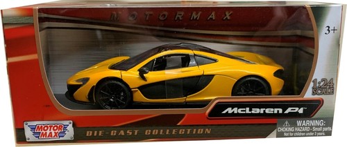 Mclaren yellow 1 24 - mclaren, 1:24
