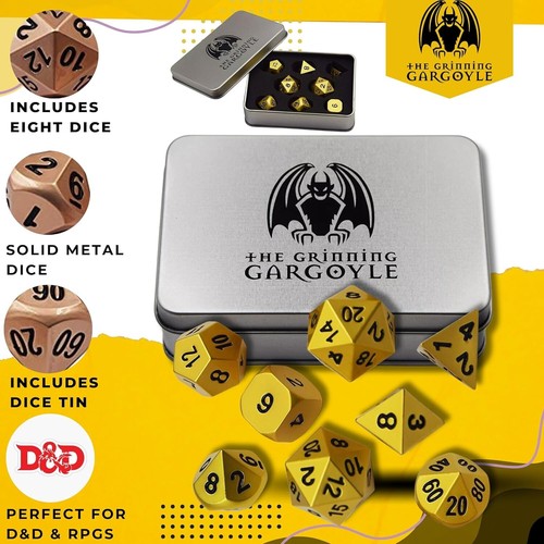 Gold metal poly - 8, rpg
