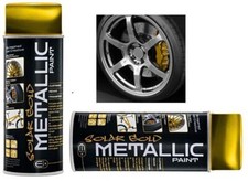 METALLIC Solar GOLD Brake Caliper Paint Spray Aerosol (CPM/X) Motorbike T
