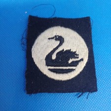 51st Independent Infantry Brigade Cloth Formation Badge Patch Sign Original 1950