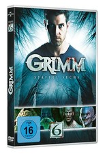 GRIMM Complete Season 6 Sixth TV Series David Giuntoli / USED R2 DVD