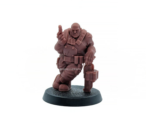 Half ogre bouncer soldier - half,
