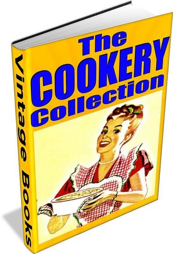 Vintage cookery books - dvd,