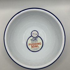 Falcon Enamel Pudding Bowl 14cm Pack of 2 Brand New Free Postage