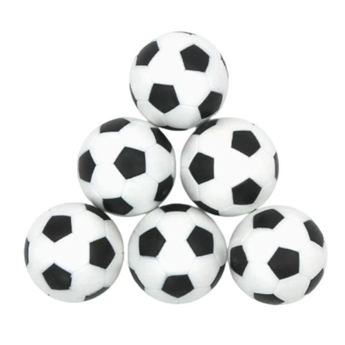 Plastic tabletop soccer balls - plastic,