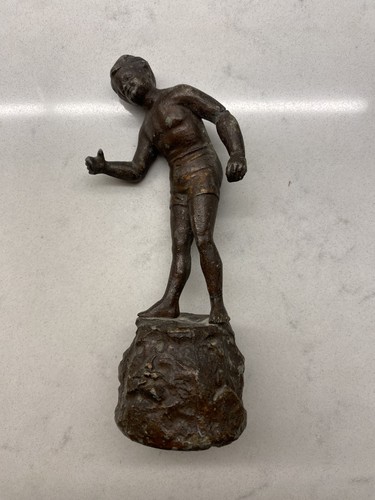 Antique spelter figure - antique,