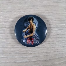 Bruce Lee Vintage Pin Badge Martial Arts Films