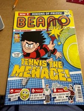 BEANO MAGAZINE TENNIS THE