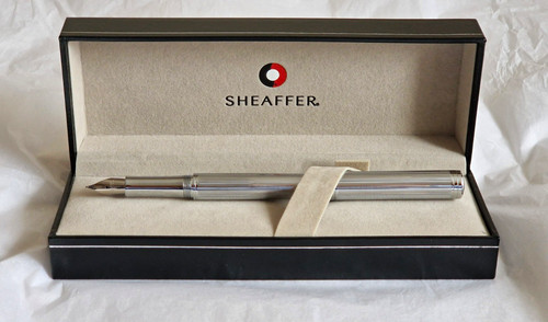 Sheaffer metal fountain pen - sheaffer,