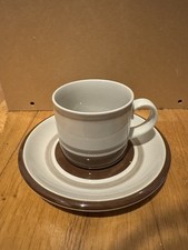 Arabia of Finland Pirtti Vintage 1970s Coffee Cup & Saucer