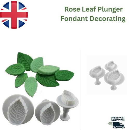 3pcs set rose leaf - rose,