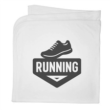 'Running Emblem Shoe' Cotton