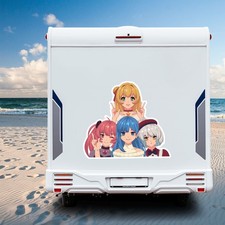 Anime girls stickers kawaii - girls,