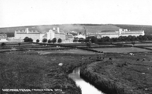 Postcard devon princetown - devon,