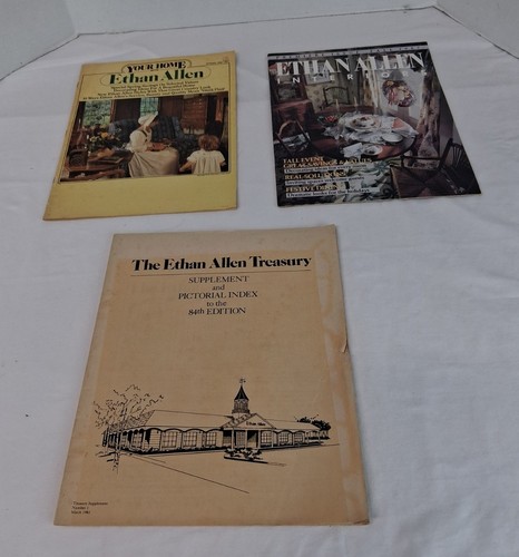 Vtg ethan allen interiors lot - allen,