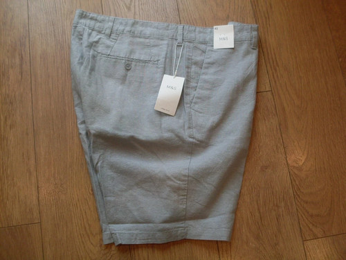 Bnwt men linen - m&s, shorts