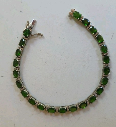Oval cut natural green spinel - natural,