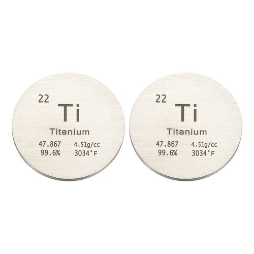 2pcs titanium disc - disc,, ti