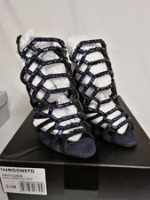 Black Sand by Dune Navy suede