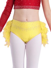 UK Kids Girls Sparkly Sequin