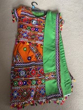 Indian Gujarati Navratri Garba Ghagra Chaniya Choli Traditional 7-8yrs