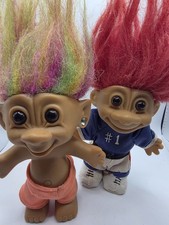 Ross Trolls X2 Vintage Dolls