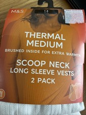 M&S 2 Pack Thermal Long