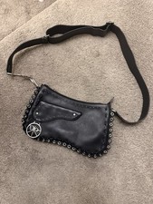 Dior John Galliano Peace And Love Crossbody Saddle Bag Vintage Leather