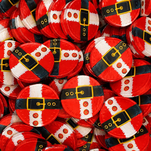Santas belt milk chocolate - santas,