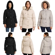 Ladies Long Puffer Jacket with