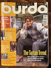 Burda October 10/2000 Sewing Patterns Magazine, Great Condition
