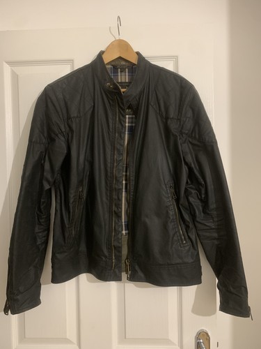 Belstaff outlaw black waxed - belstaff,