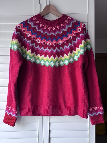Boden pink fair - boden, wool
