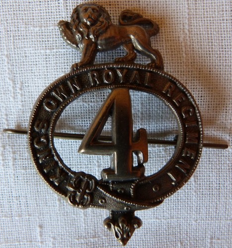4th king own royal regiment - own,