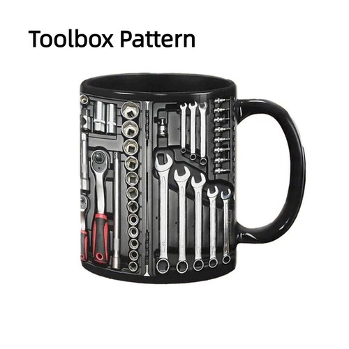 Mechanic black mug - black,