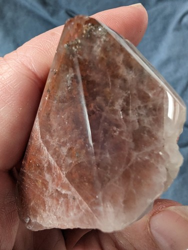 Gorgeous red cap amethyst - red,