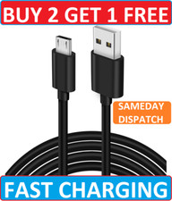 Heavy Duty Fast Charge Micro USB Long Data Power Phone Charger Cable 2m 3m Lead
